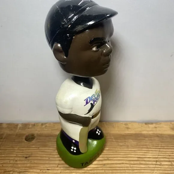 Vintage Tampa Bay Devil Rays Bobblehead TEI 1999 Bat Boy in Uniform MLB Baseball - Picture 2 of 10